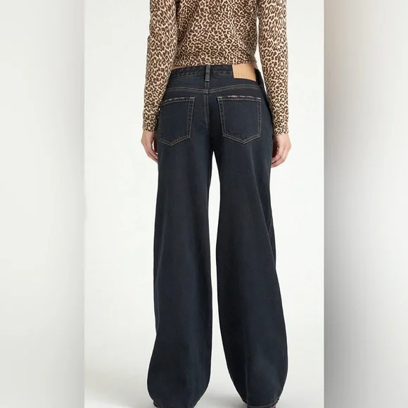 PacSun Black Flare & Wide Leg Jeans - Picture 3 of 9